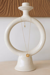 18 Ayar Altın Kaplama Kılavuzlu Yol Kolye