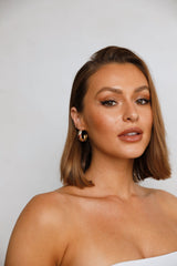 18 Ayar Altın Kaplama Meyankökü Düşler Küpe