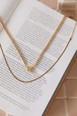 18K Altın Kaplama Soğuk Demleme Kolye