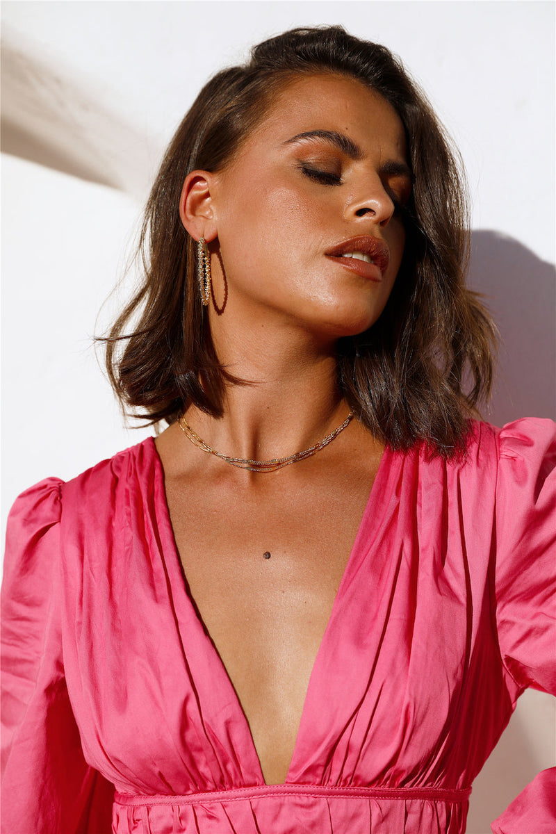 18 Ayar Altın Kaplama Seraphina Kolye Altın