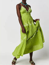 Gerçek Aşk İşlemeli Elbise