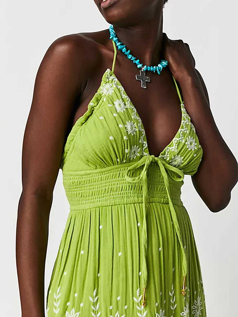 Gerçek Aşk İşlemeli Elbise