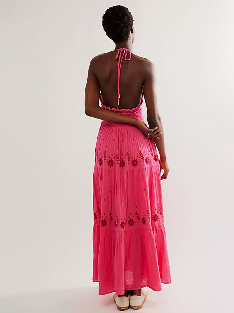 Gerçek Aşk İşlemeli Elbise