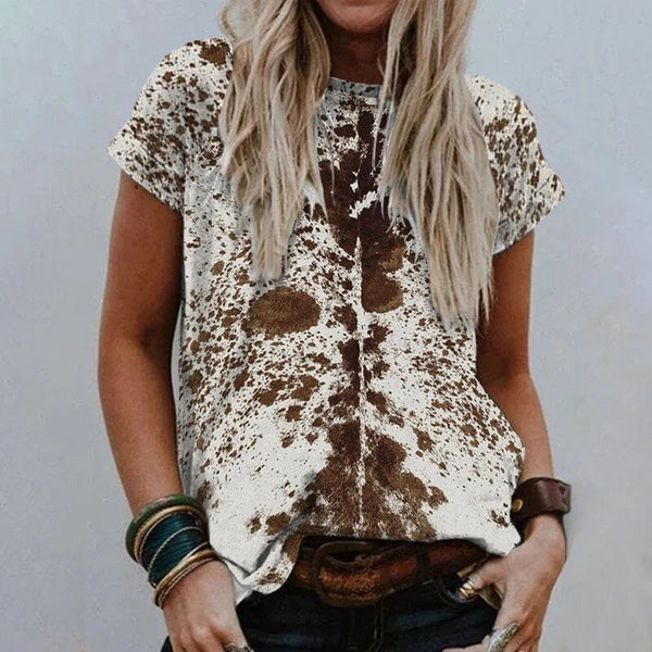 Vintage Batı Kovboy Tişörtü