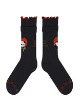 Karikatür Panda Desenli Pamuk Çorap