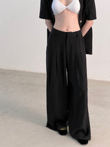 Pileli Rahat Kesim Pantolon