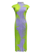 Piliseli Kolsuz Balıkçı Yaka Slim Fit Elbise