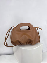 Saf Renk Çok Yönlü Tek Omuzlu Çapraz Çanta