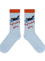 Sevimli Karikatür Pamuk Çorap-Kabarık Kedi