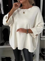 Çok Yönlü Yuvarlak Yaka Üst