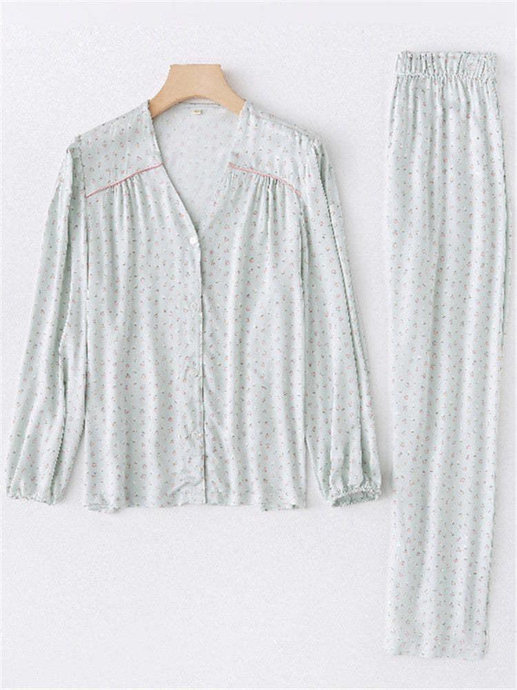 Petite Çiçekli Saten Pijama Takımı