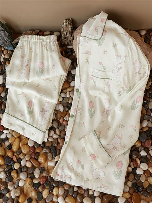 Çift Katmanlı Bambu Elyaflı Pijama