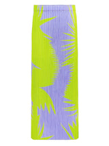 Pileli Yaka Üst İki Parçalı Set Etek