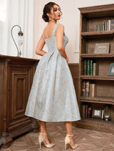 Kolsuz Çiçekli Prenses Elbisesi