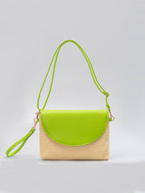 Çıkarılabilir Omuz Askısı Çim Dokuma Debriyaj