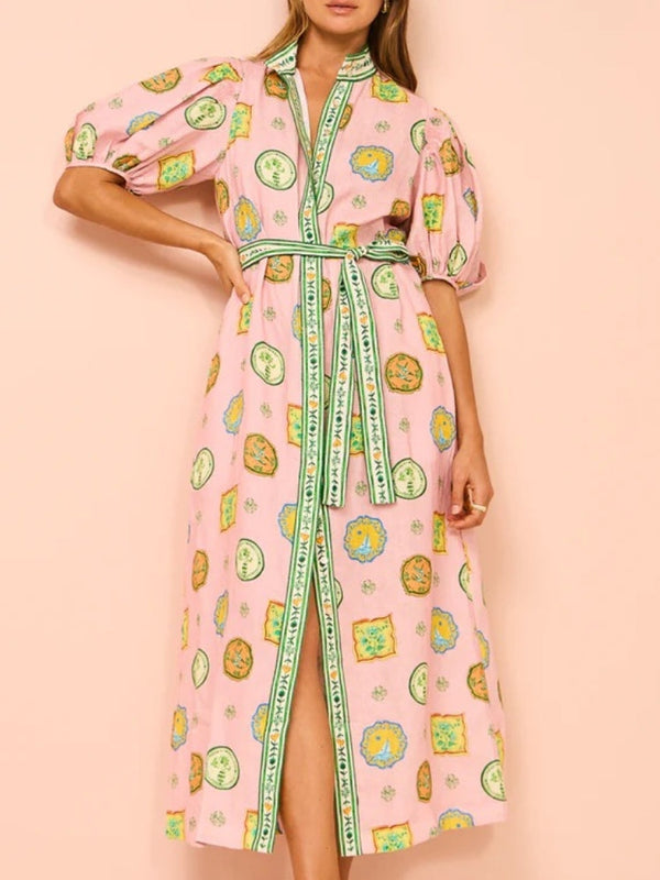 Balon Kol Baskılı Hırka