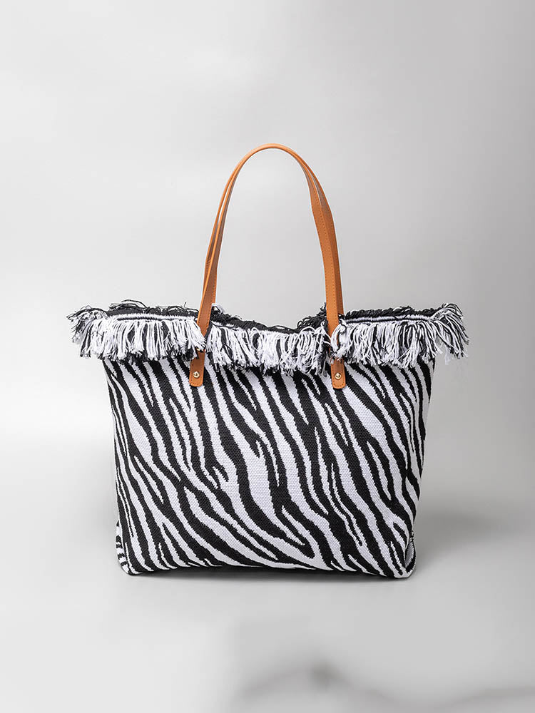 Kanvas Tote Omuz Çantası