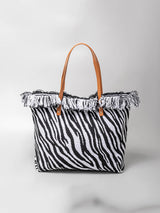 Kanvas Tote Omuz Çantası