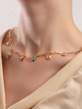 Spiral Kabuk Deniz Yıldızı Kolye