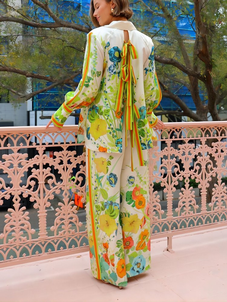 Tatil Hazır Tie-Dye Pantolon Takımı