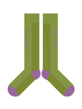 Karikatür Çiçek Desenli Pamuk Çorap