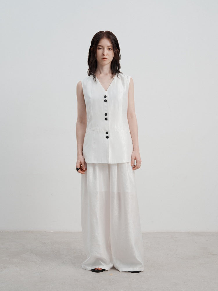 Geniş Paça Düz Paça Casual Pantolon