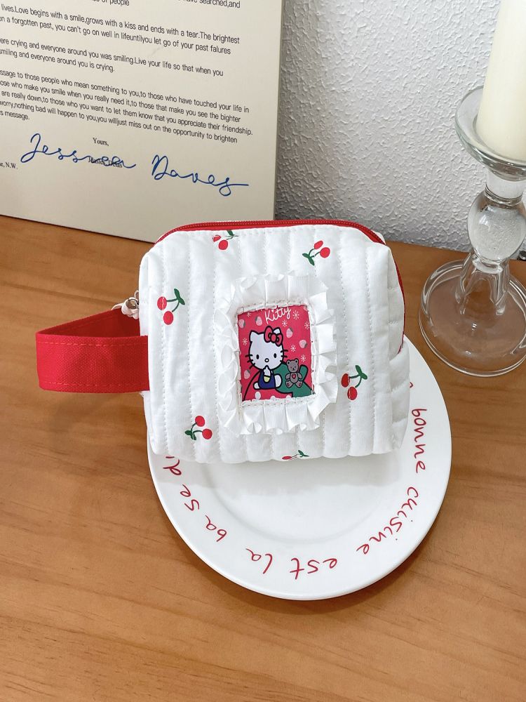 Cherry Kitty Makyaj Çantası