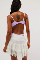 Noel Baba İşlemeli Kazak Mini Elbise