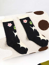 Sevimli Karikatür Pamuk Çorap-Kabarık Kedi