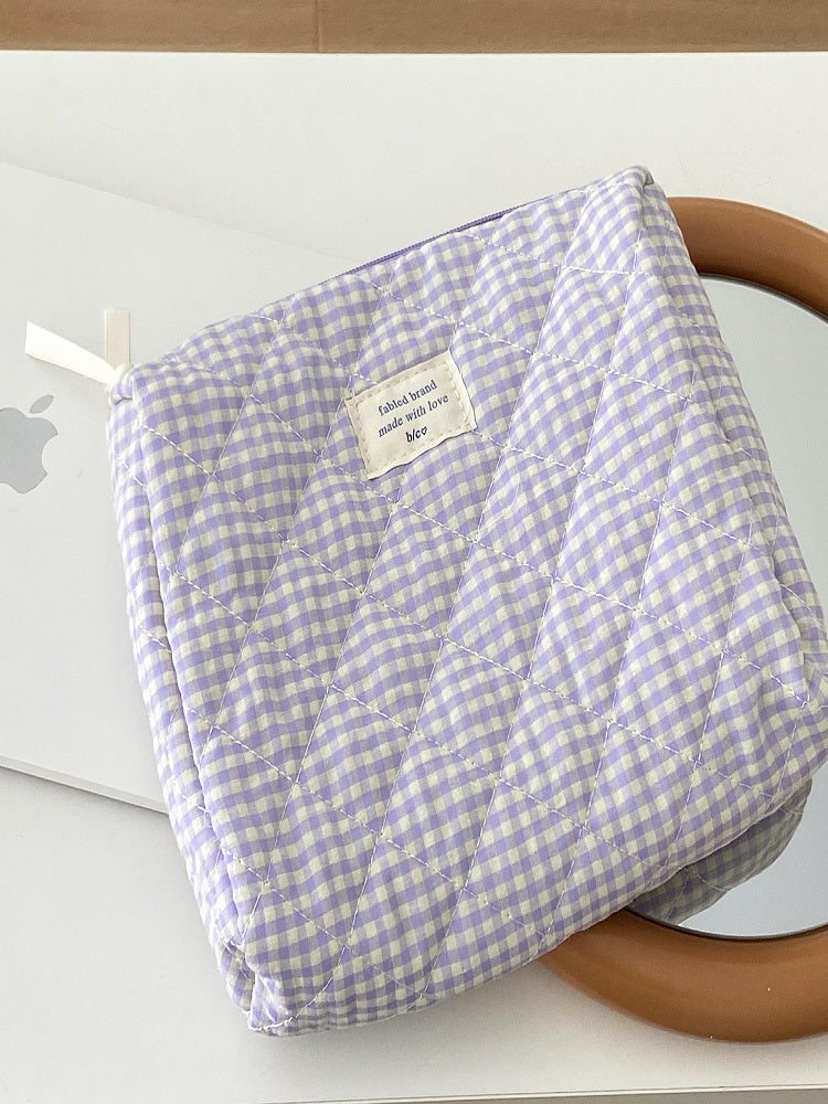 Yaban Mersinli Izgara Makyaj Çantası