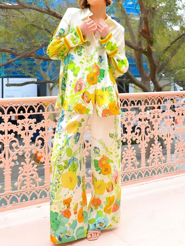 Tatil Hazır Tie-Dye Pantolon Takımı