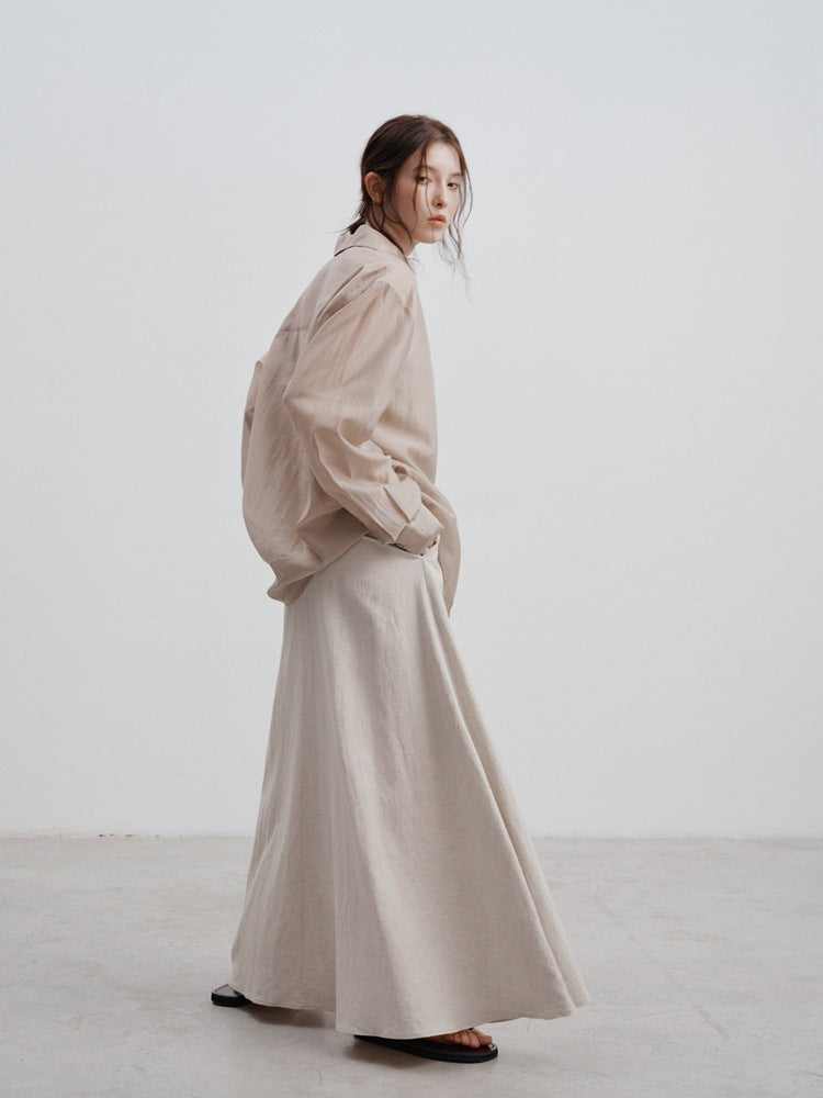 Hafif Uzun Kollu Güneşten Koruma Gömleği