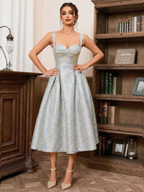 Kolsuz Çiçekli Prenses Elbisesi