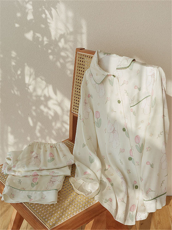 Çift Katmanlı Bambu Elyaflı Pijama