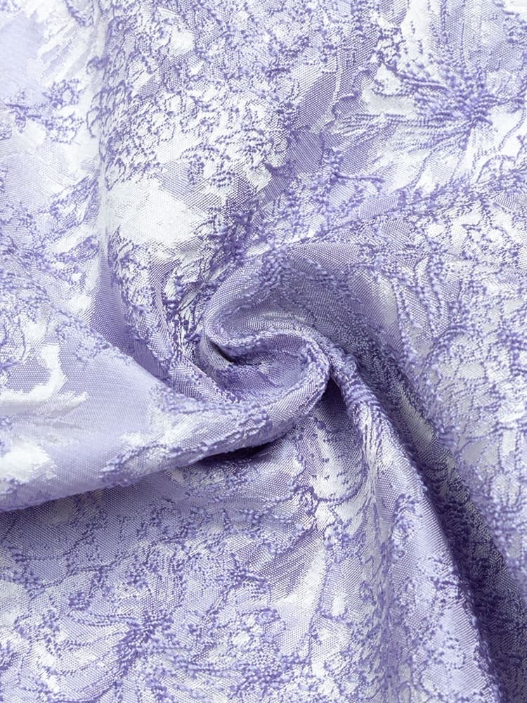 Puf Kol Yandan Yırtmaçlı Dar Elbise