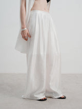 Geniş Paça Düz Paça Casual Pantolon