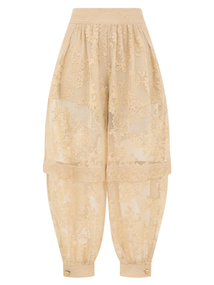 Lightness Streamer Lace Crop Top