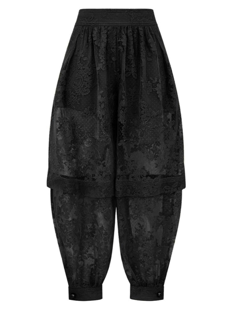 Lightness Streamer Lace Crop Top