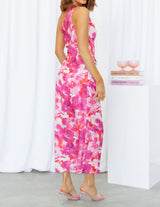 Midi Elbiseyle Süzülen