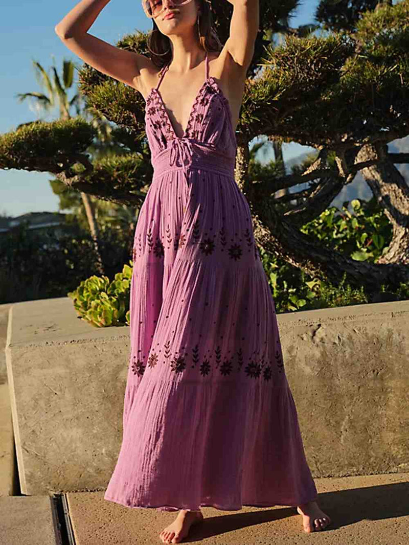 Gerçek Aşk İşlemeli Elbise