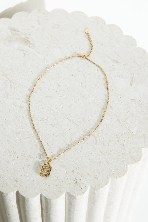 18 Ayar Altın Kaplama Büyülü Düşler Kolye Altın