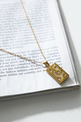 18 Ayar Altın Kaplama Yıldız Yükseliş Kolye