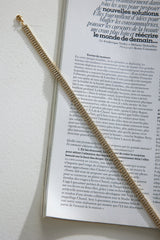 18 Ayar Altın Kaplama Tüm Kolyelerin Kraliçesi Altın