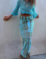 Adoring Memories Batik Beli Lastikli Maxi Etek