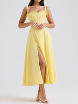 Sunshine Pamuk Midi Sundress