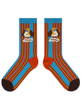 Sevimli Karikatür Köpek Pamuk Çorap