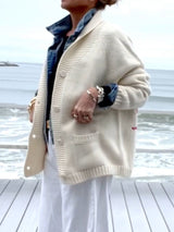 Eğlenceli Istakoz Hırka Kazak Ceket