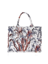 New Creative Canvas Tote Bag with Chinese-Inspired Print