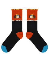 Sevimli Karikatür Köpek Pamuk Çorap