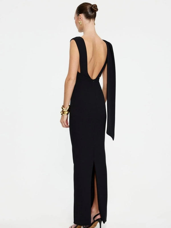 Deniz Tarağı Maxi Elbise